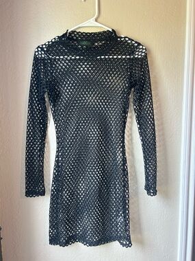 Rave And Festival Ready with Club Exx By Dolls Kill Fishnet Dress